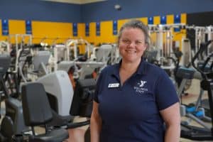 Wellness staff member at The Granite YMCA