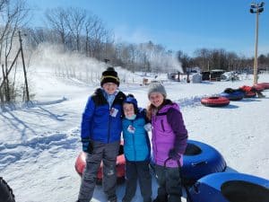 Snow day activity at The Granite YMCA