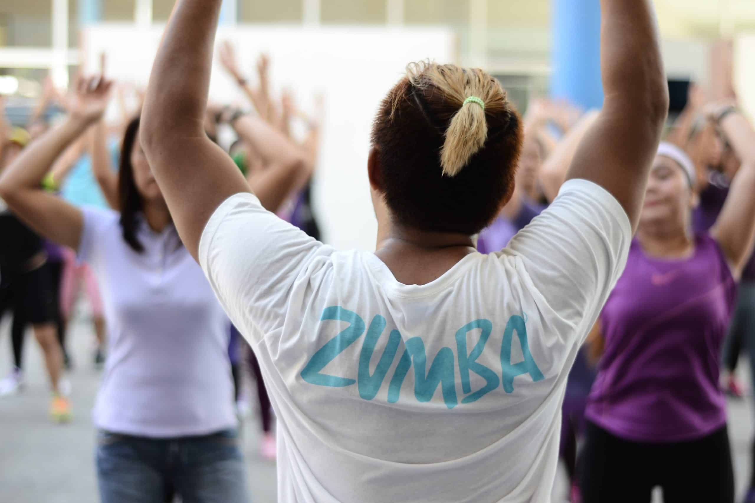 Zumba class participants at The Granite YMCA